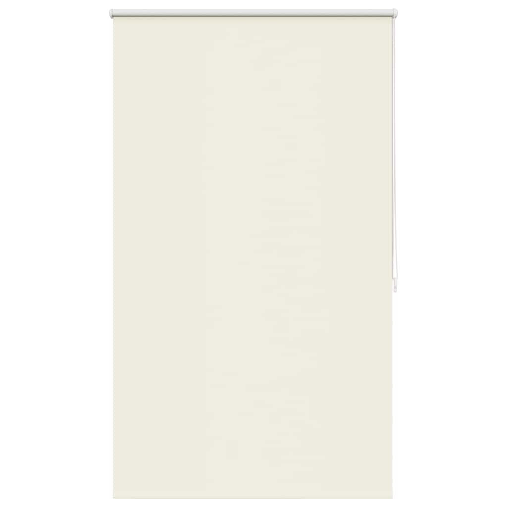 VidaXL Rolgordijn verduisterend 84,4 x 175 cm stofbreedte 80 cm gebroken wit