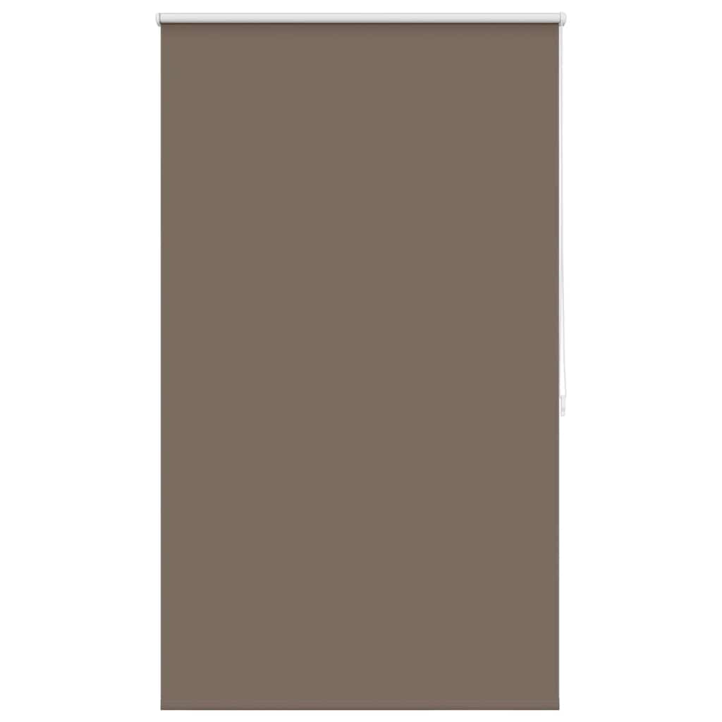 VidaXL Rolgordijn verduisterend 84,4 x 175 cm stofbreedte 80 cm koffiebruin