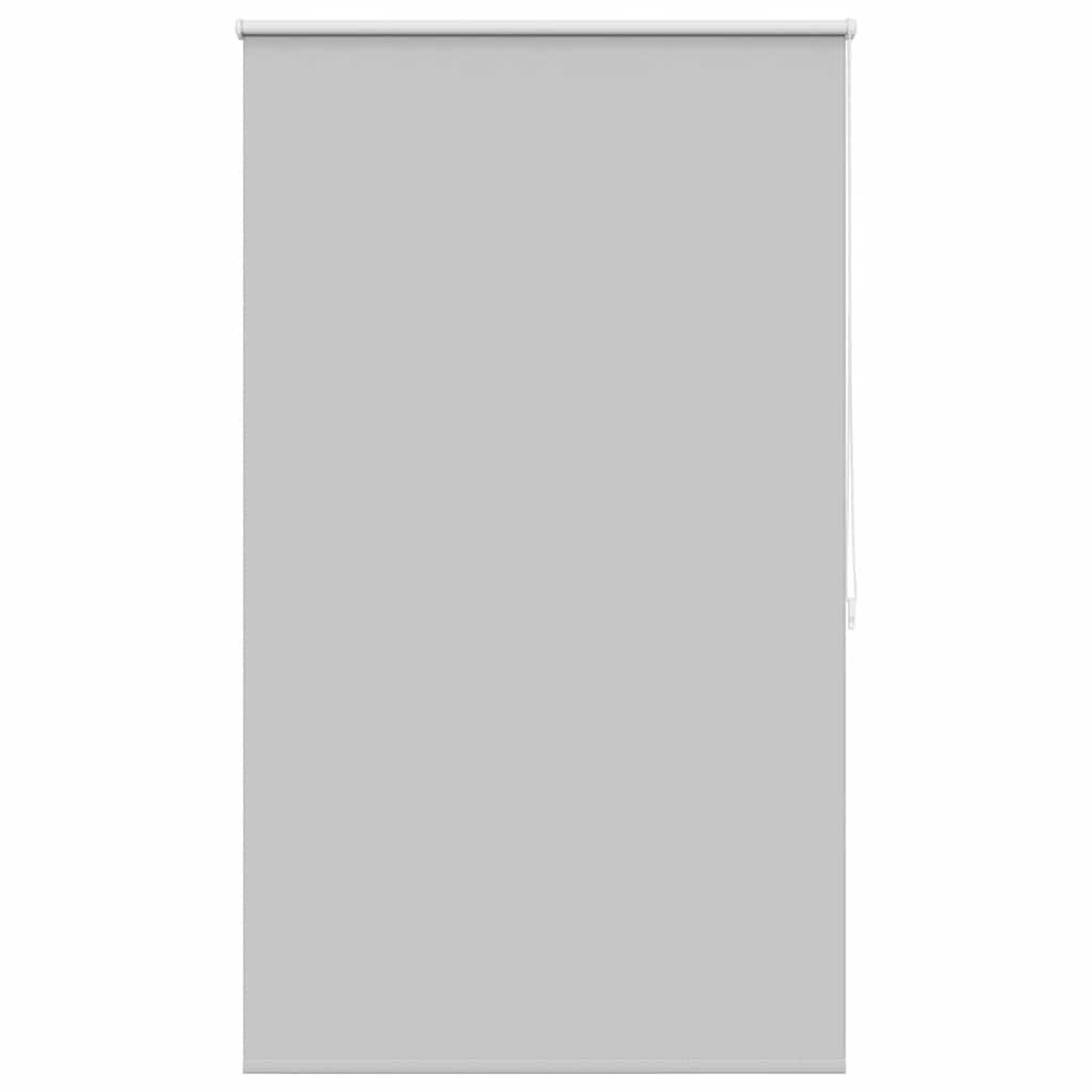 VidaXL Rolgordijn verduisterend 84,4 x 175 cm stofbreedte 80 cm grijs