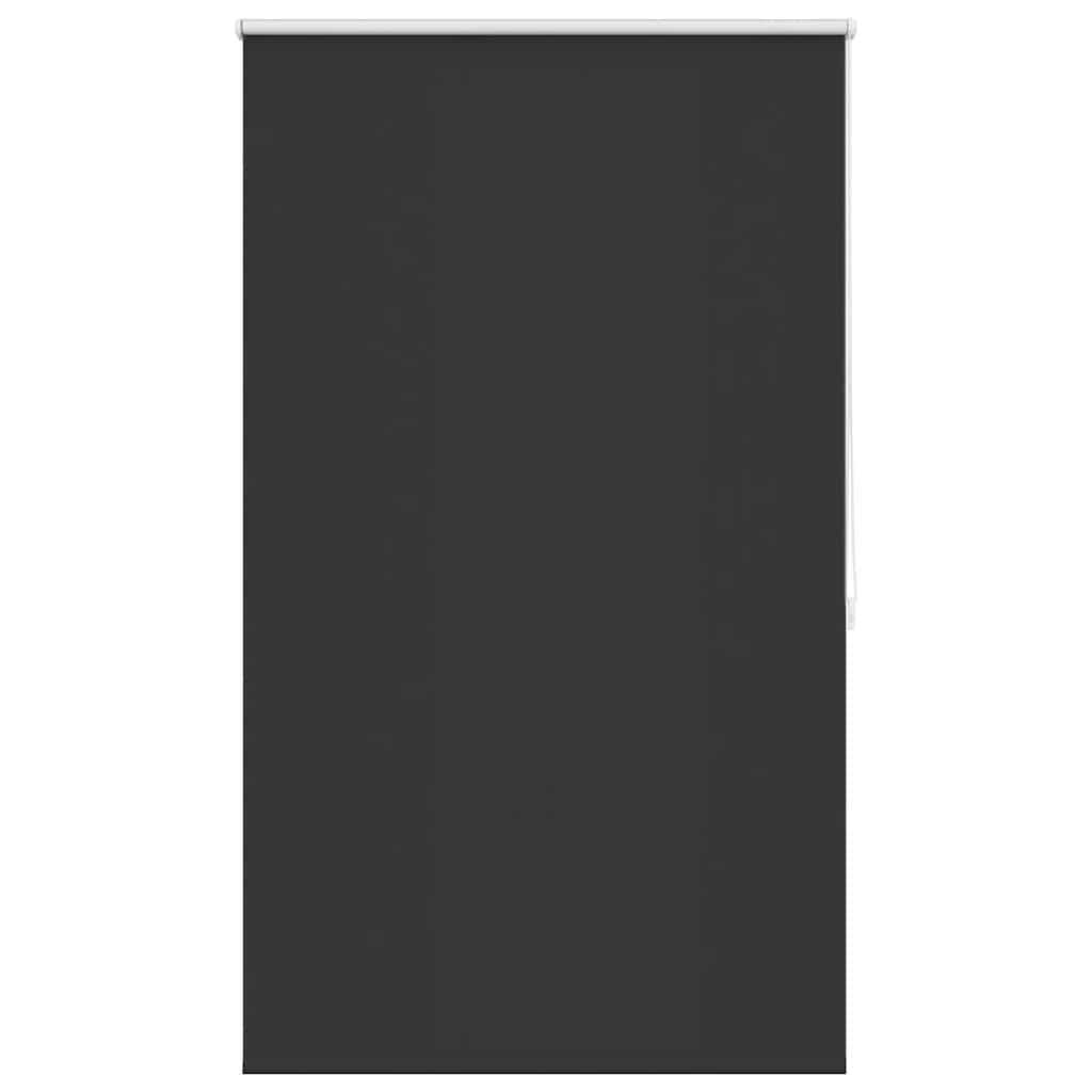 VidaXL Rolgordijn verduisterend 84,4 x 175 cm stofbreedte 80 cm zwart