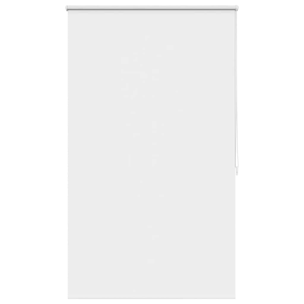 VidaXL Rolgordijn verduisterend 124,4 x 175 cm stofbreedte 120 cm wit