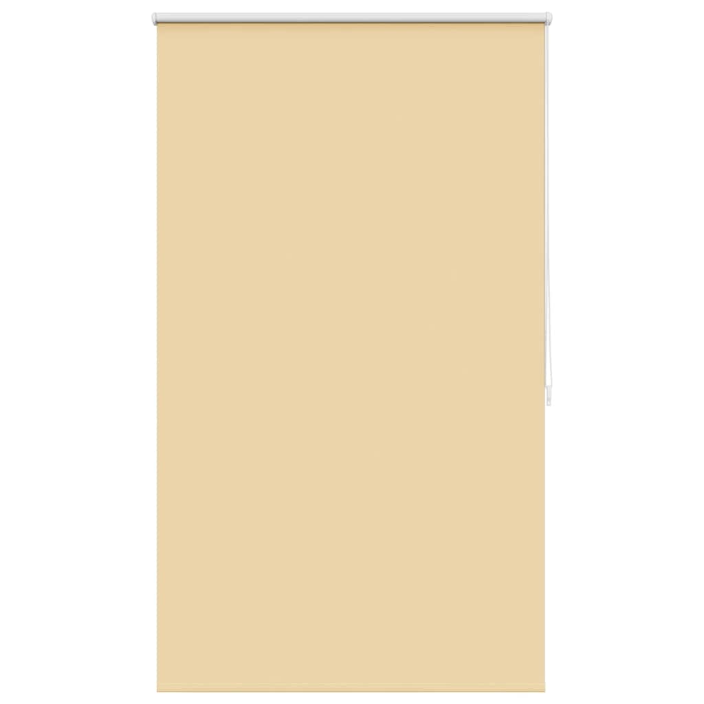 VidaXL Rolgordijn verduisterend 124,4 x 175 cm stofbreedte 120 cm beige