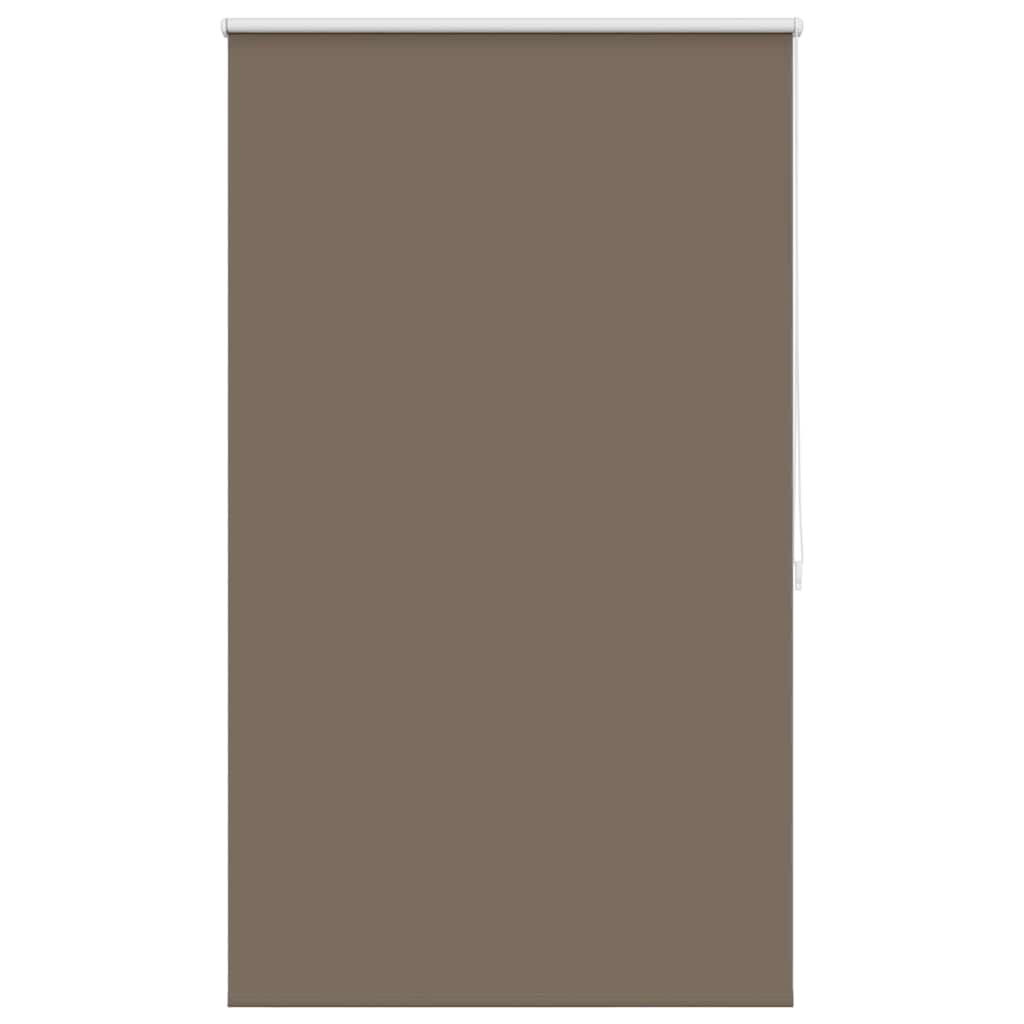 VidaXL Rolgordijn verduisterend 124,4 x 175 cm stofbreedte 120 cm koffiebruin