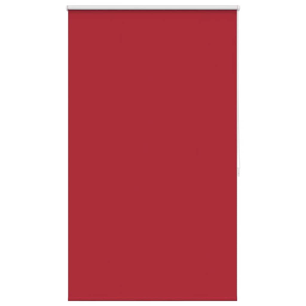 VidaXL Rolgordijn verduisterend 124,4 x 175 cm stofbreedte 120 cm rood
