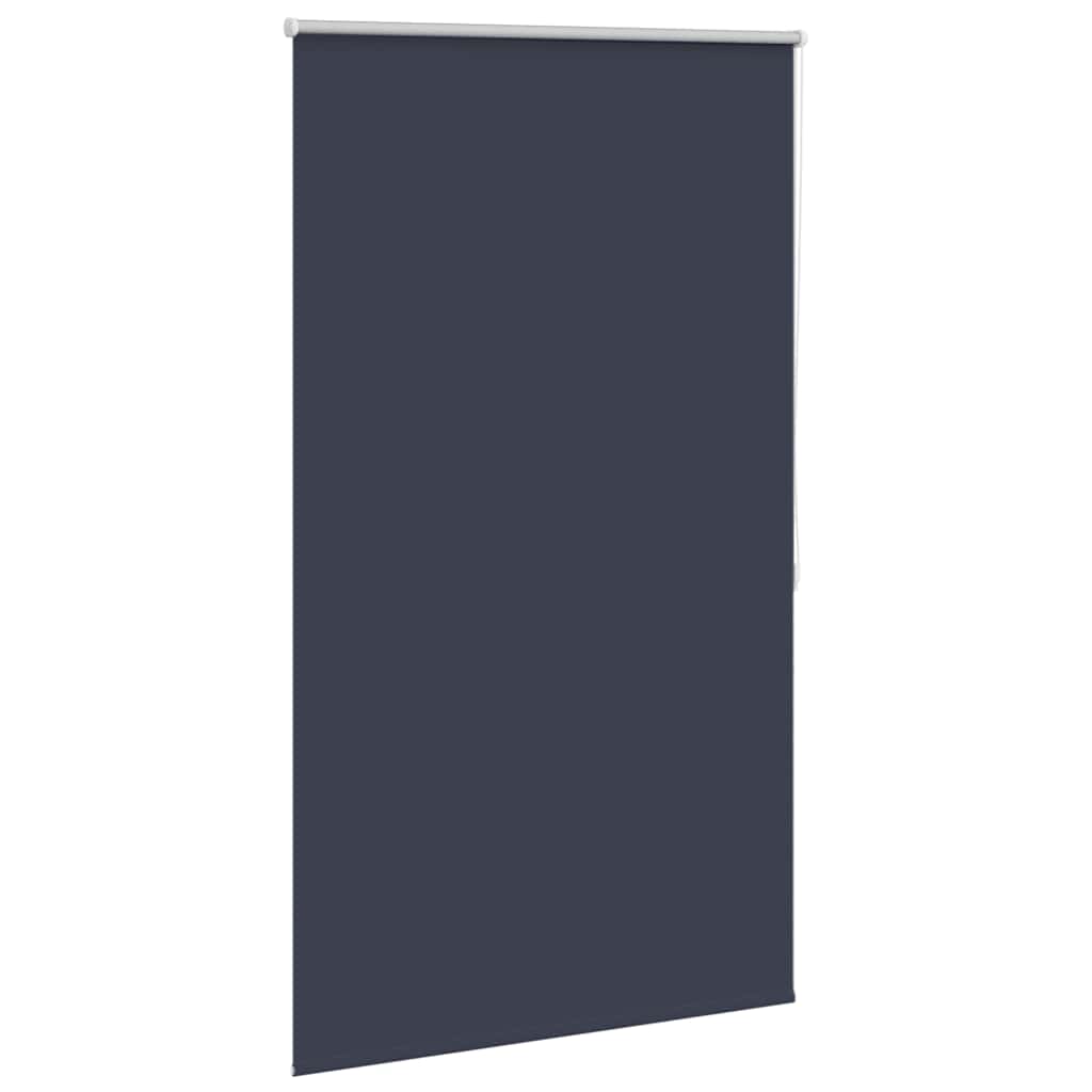 VidaXL Rolgordijn verduisterend 124,4 x 175 cm stofbreedte 120 cm marine