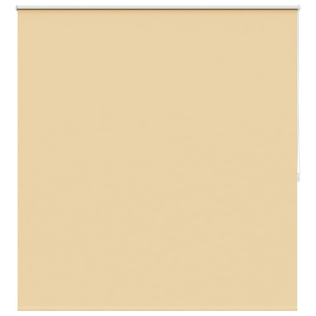 VidaXL Rolgordijn verduisterend 144,4 x 175 cm stofbreedte 140 cm beige