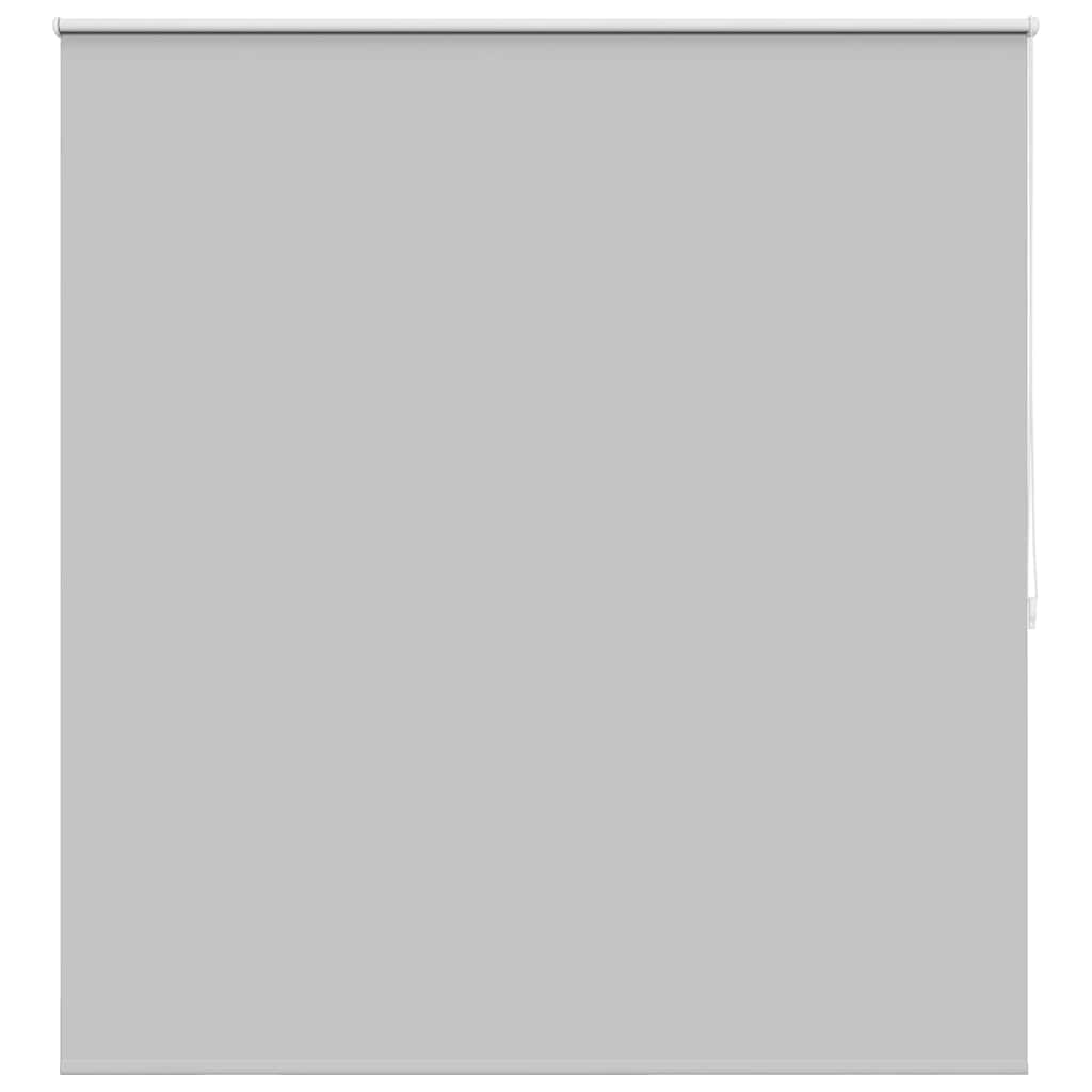 VidaXL Rolgordijn verduisterend 144,4 x 175 cm stofbreedte 140 cm grijs