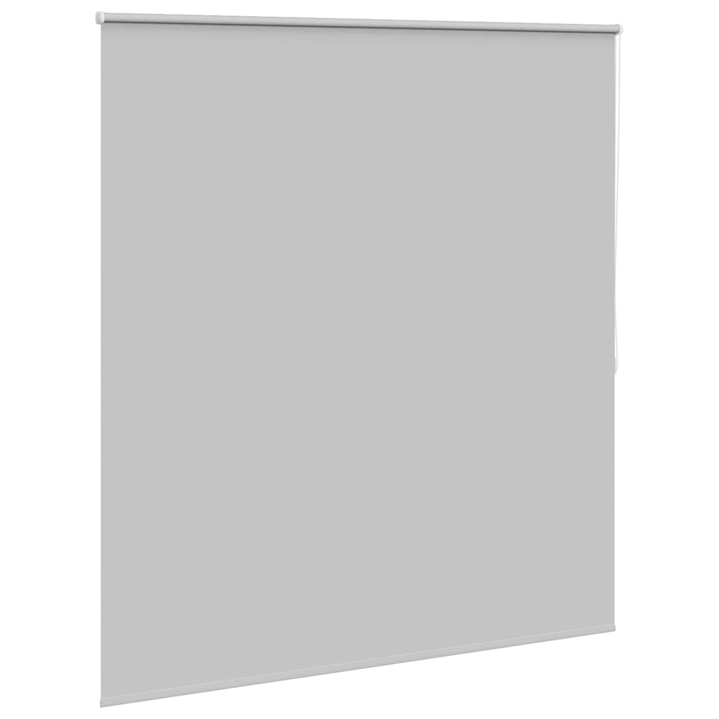 VidaXL Rolgordijn verduisterend 144,4 x 175 cm stofbreedte 140 cm grijs