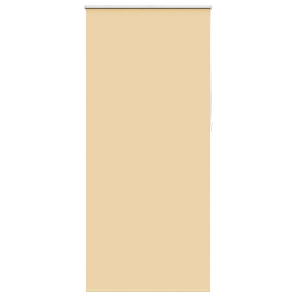 VidaXL Rolgordijn verduisterend 104,4 x 230 cm stofbreedte 100 cm beige