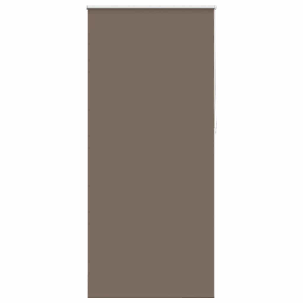VidaXL Rolgordijn verduisterend 104,4 x 230 cm stofbreedte 100 cm koffiebruin