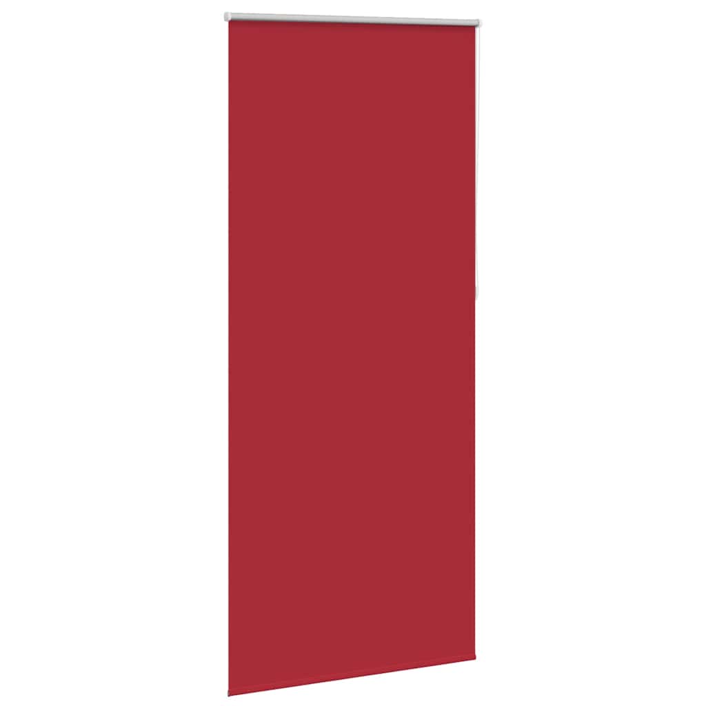 VidaXL Rolgordijn verduisterend 104,4 x 230 cm stofbreedte 100 cm rood