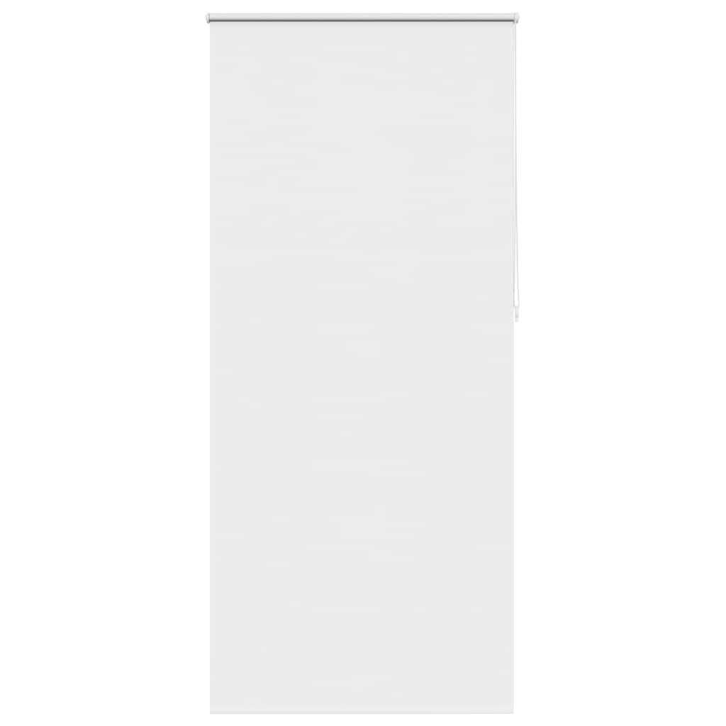VidaXL Rolgordijn verduisterend 124,4 x 230 cm stofbreedte 120 cm wit