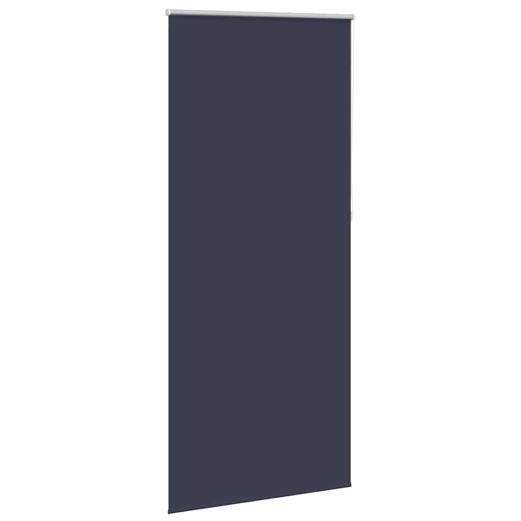 VidaXL Rolgordijn verduisterend 124,4 x 230 cm stofbreedte 120 cm marine