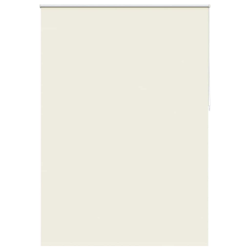 VidaXL Rolgordijn verduisterend 164,4 x 230 cm stofbreedte 160 cm gebroken wit