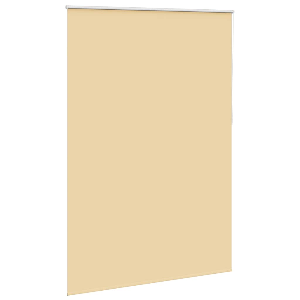 VidaXL Rolgordijn verduisterend 164,4 x 230 cm stofbreedte 160 cm beige