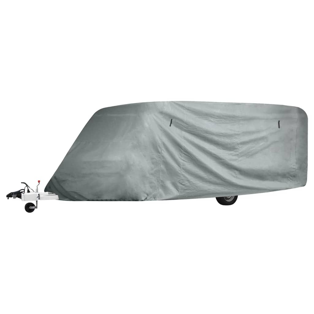 VidaXL Caravanhoes m grijs