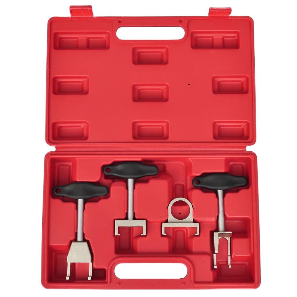 VidaXL 4-delige bobinetrekkerset voor vw audi