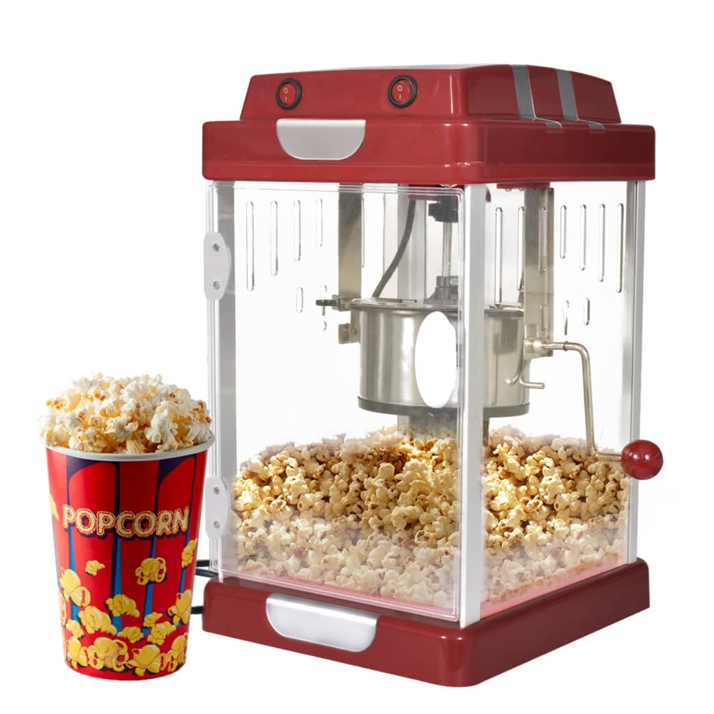 VidaXL Popcornmachine bioscoopstijl 70 gram