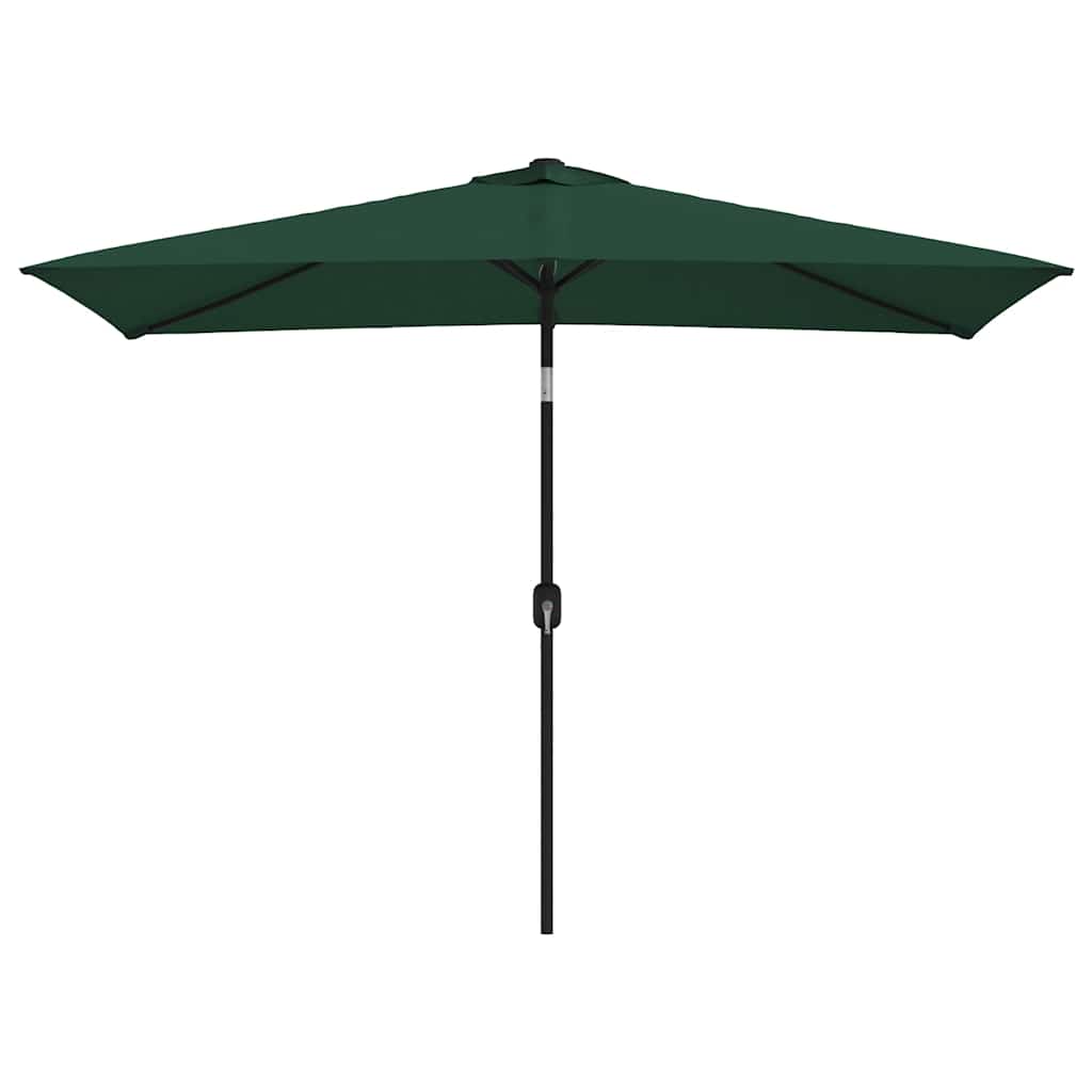 VidaXL Parasol rechthoekig 200x300 cm groen