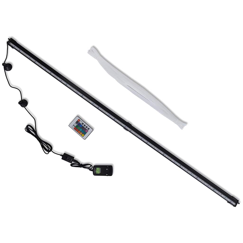VidaXL Led-aquariumlamp met bubbels rgb 107 cm