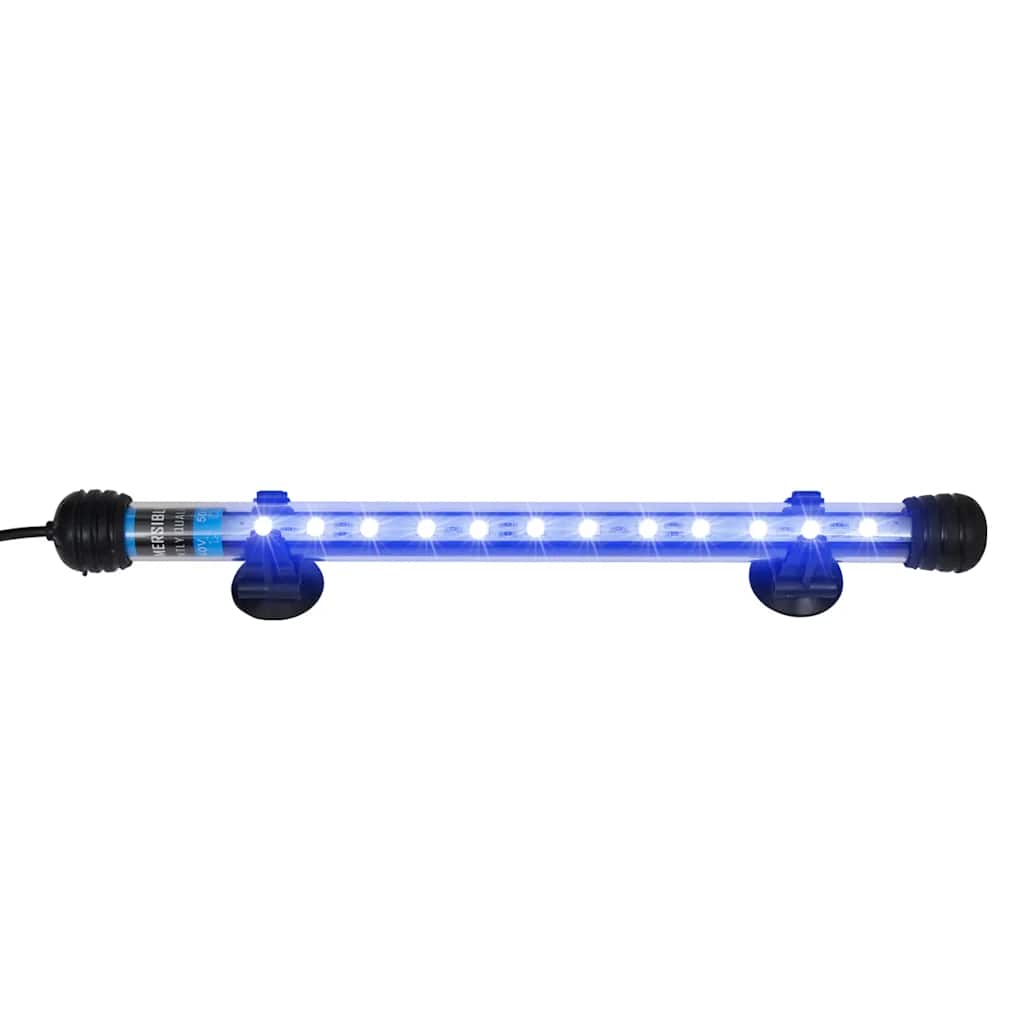 VidaXL Led-aquariumlamp 28 cm blauw