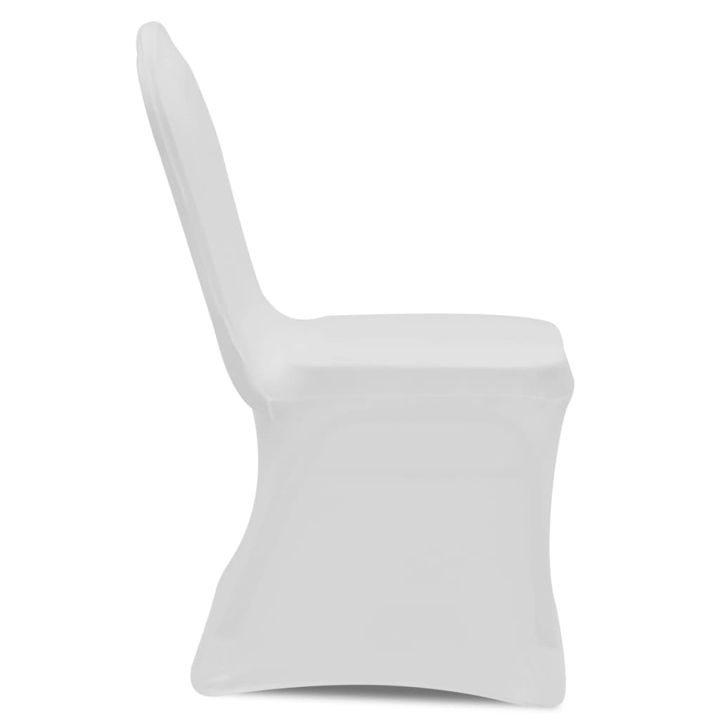 VidaXL Stoelhoes stretch wit (50 stuks)