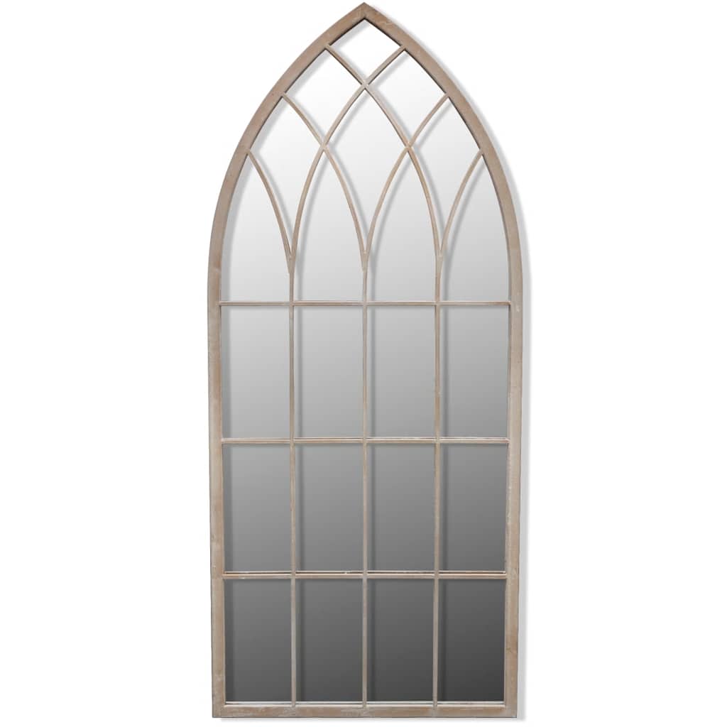VidaXL Tuinspiegel gotisch boogvormig 50x115 cm