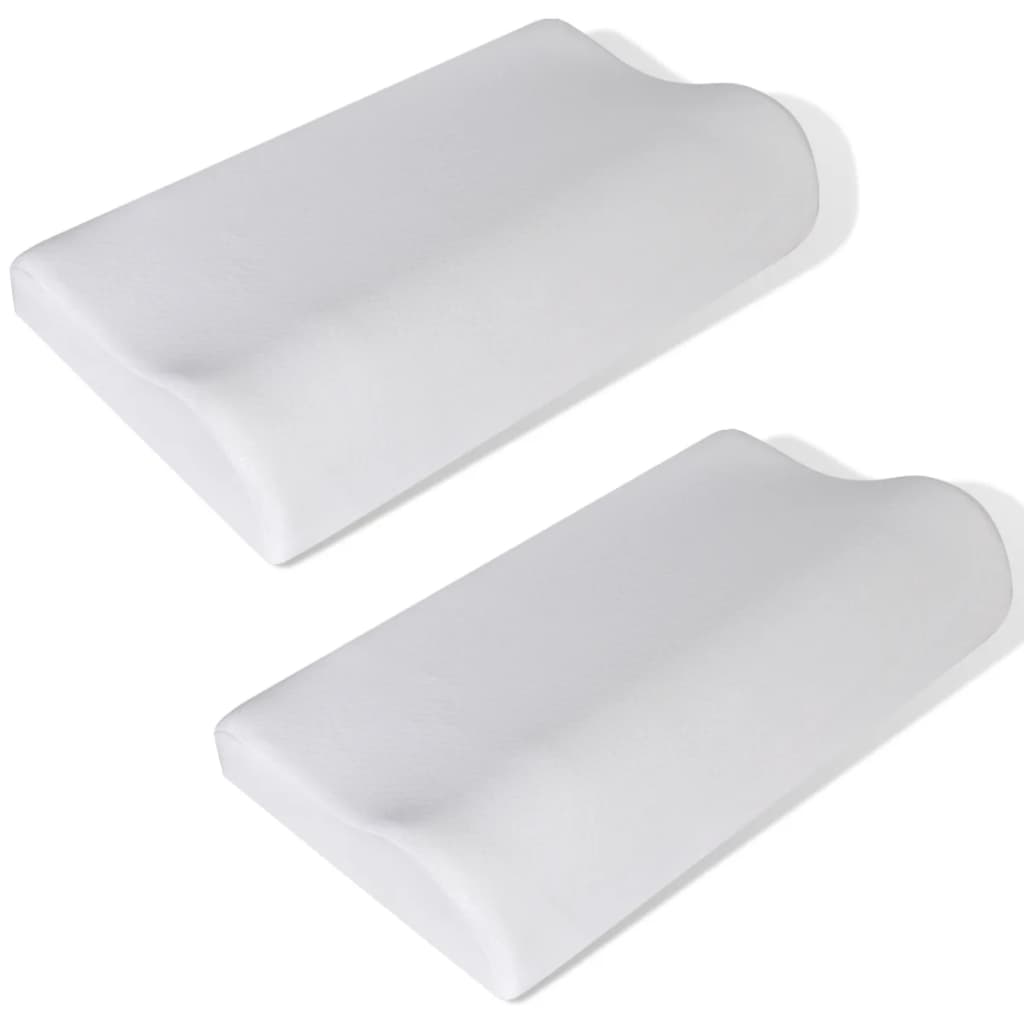 VidaXL Orthopedische kussenset 2-delig