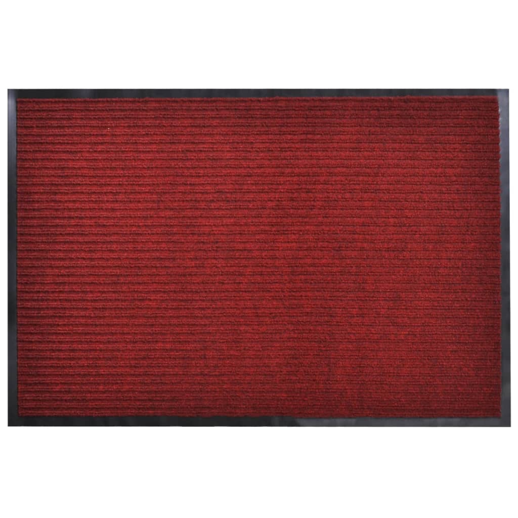 VidaXL Deurmat 120x180 cm pvc rood