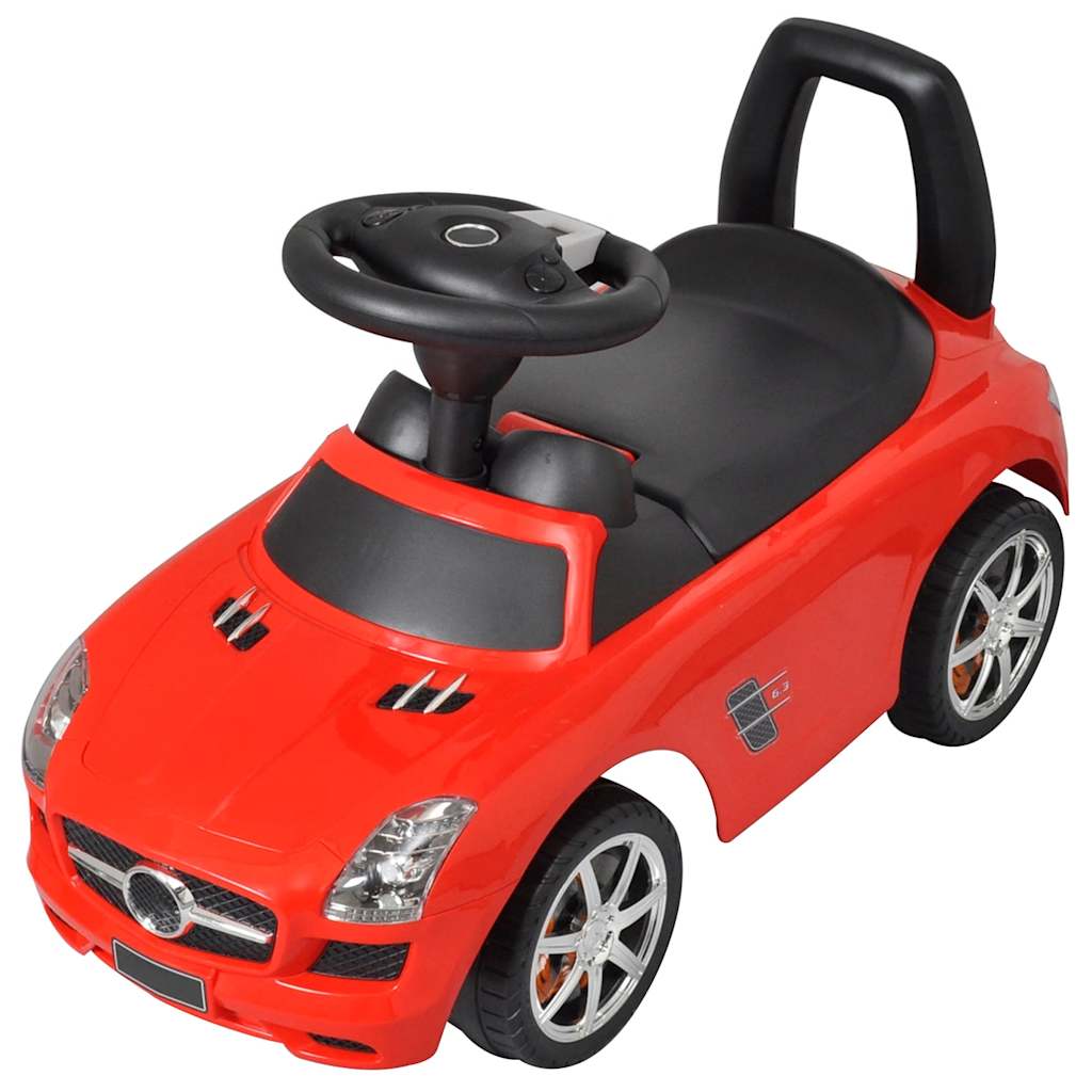 VidaXL Loopauto rood