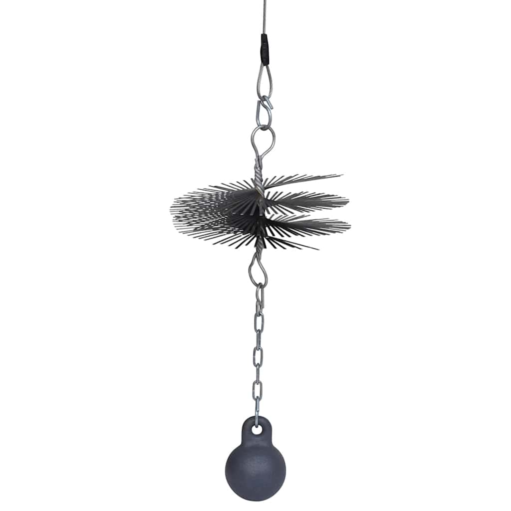 VidaXL Schoorsteenveegborstel rond ø 20 cm
