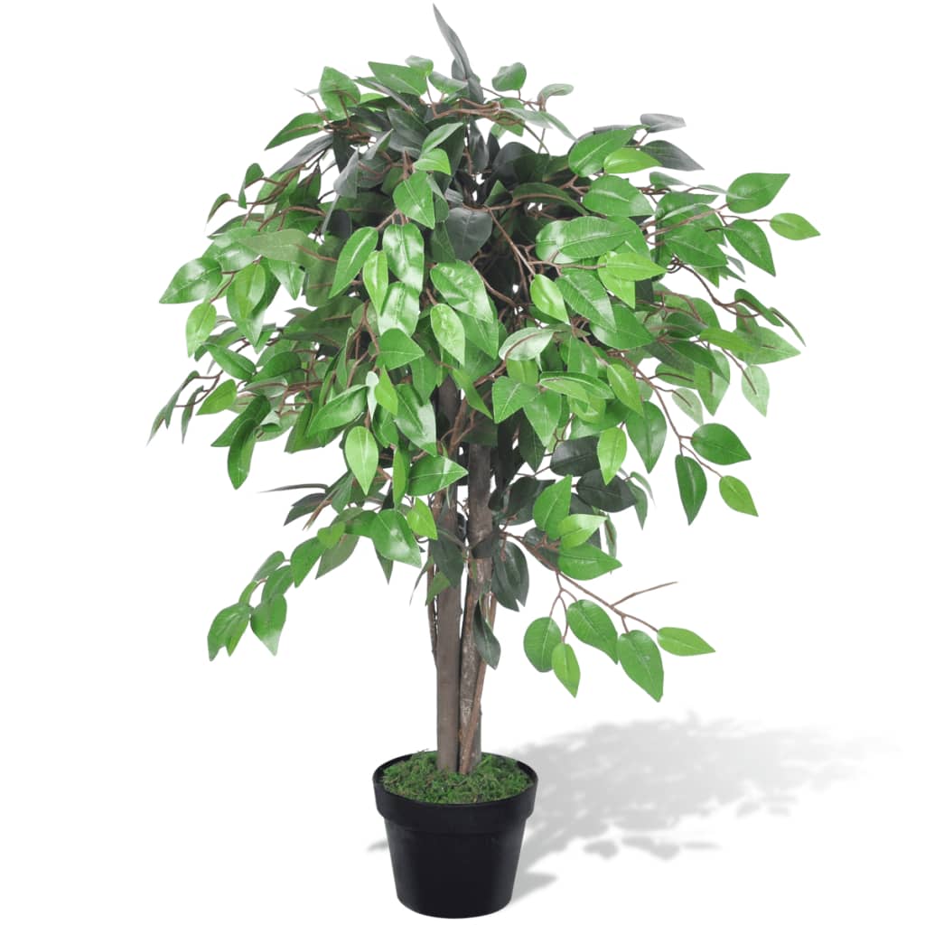 VidaXL Kunst vijgenboom met pot 90 cm