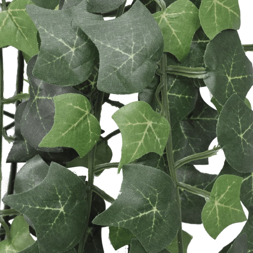 VidaXL Kunstplanten 2 st klimop 90 cm groen