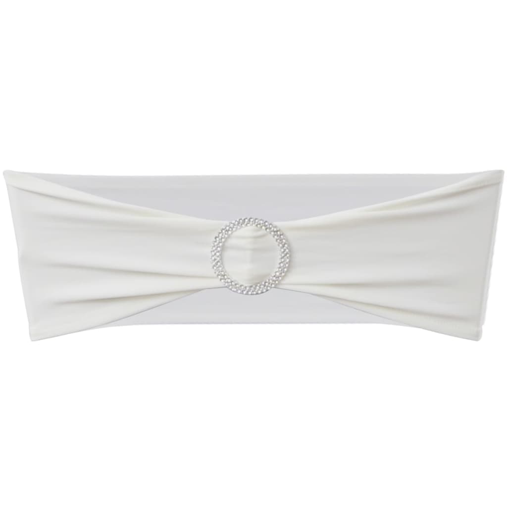 VidaXL Decoratief stoellint met een diamant 25 stuks (creme)