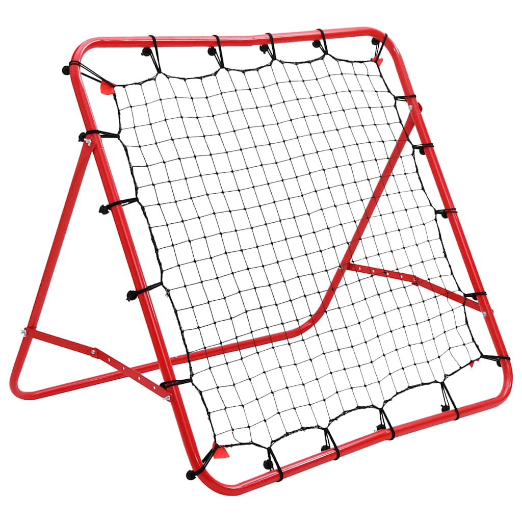 VidaXL Voetbal kickback rebounder verstelbaar 100x100 cm