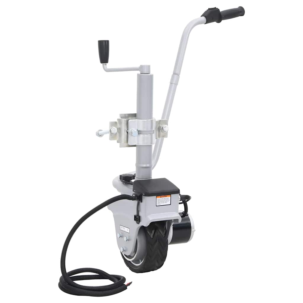 VidaXL Elektrotrekker gemotoriseerd 12 v 350 w aluminium