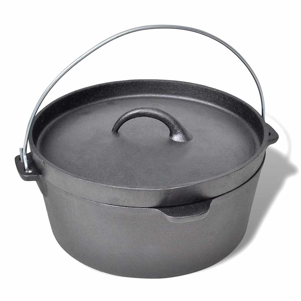 VidaXL Braadpan 4,2 l inclusief accessoires