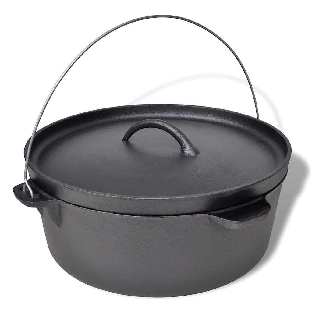 VidaXL Braadpan 11,3 l inclusief accessoires