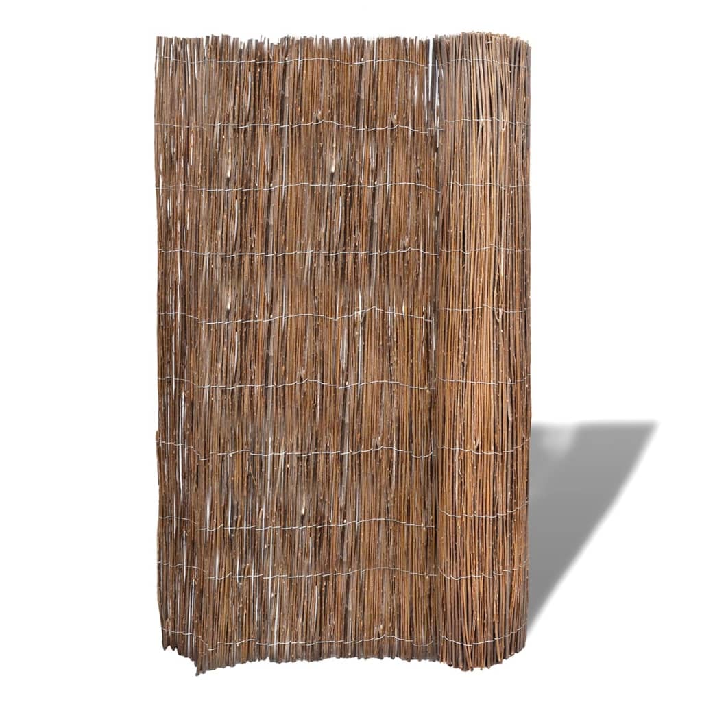 VidaXL Tuinscherm 300x100 cm wilgenhout