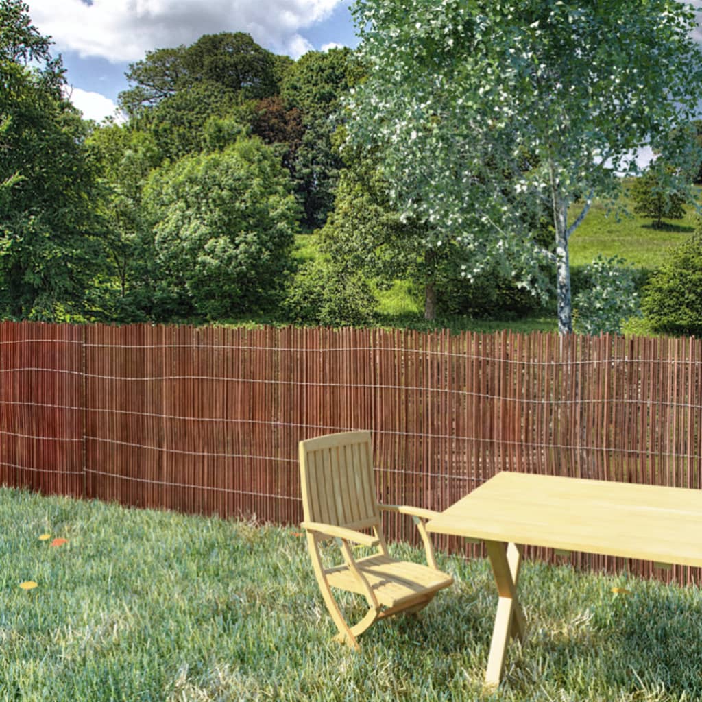 VidaXL Tuinscherm 300x100 cm wilgenhout