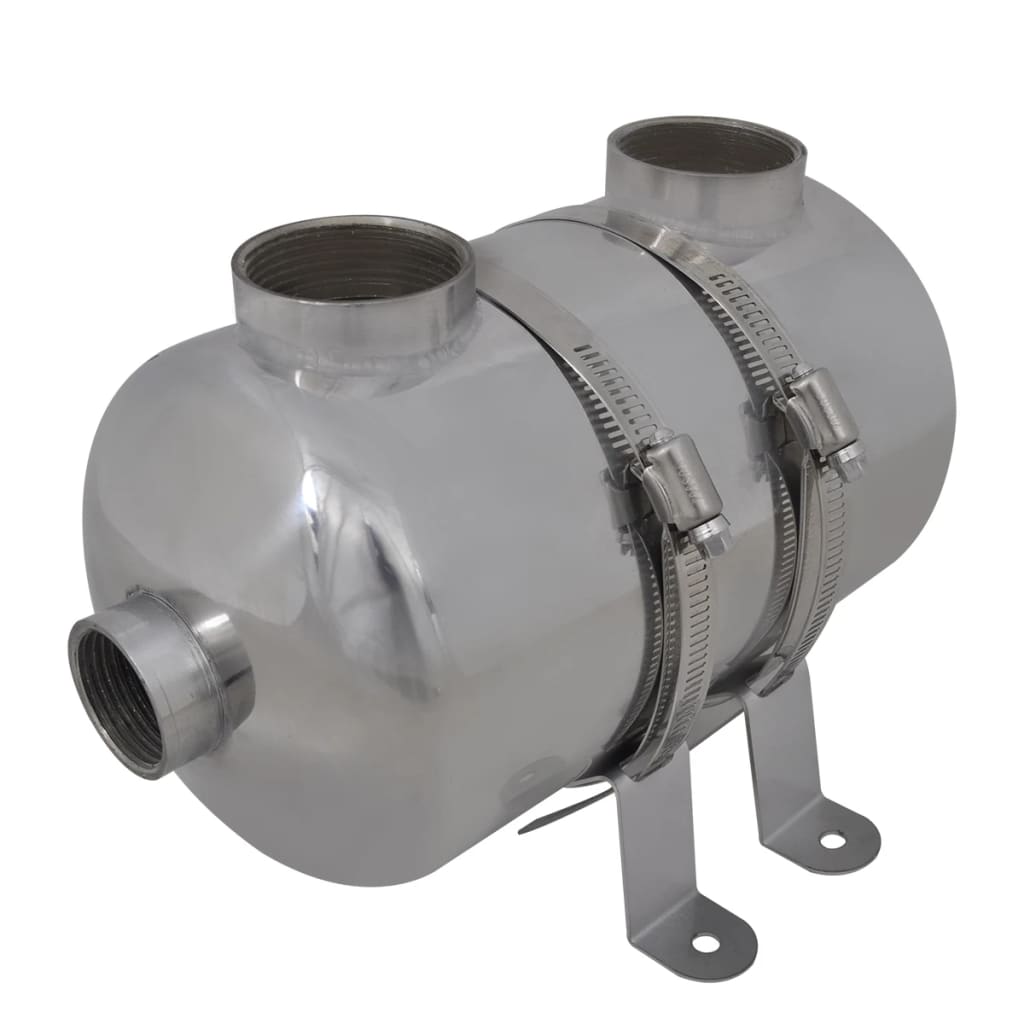 VidaXL Zwembad warmtewisselaar 292 x 134 mm 28 kw