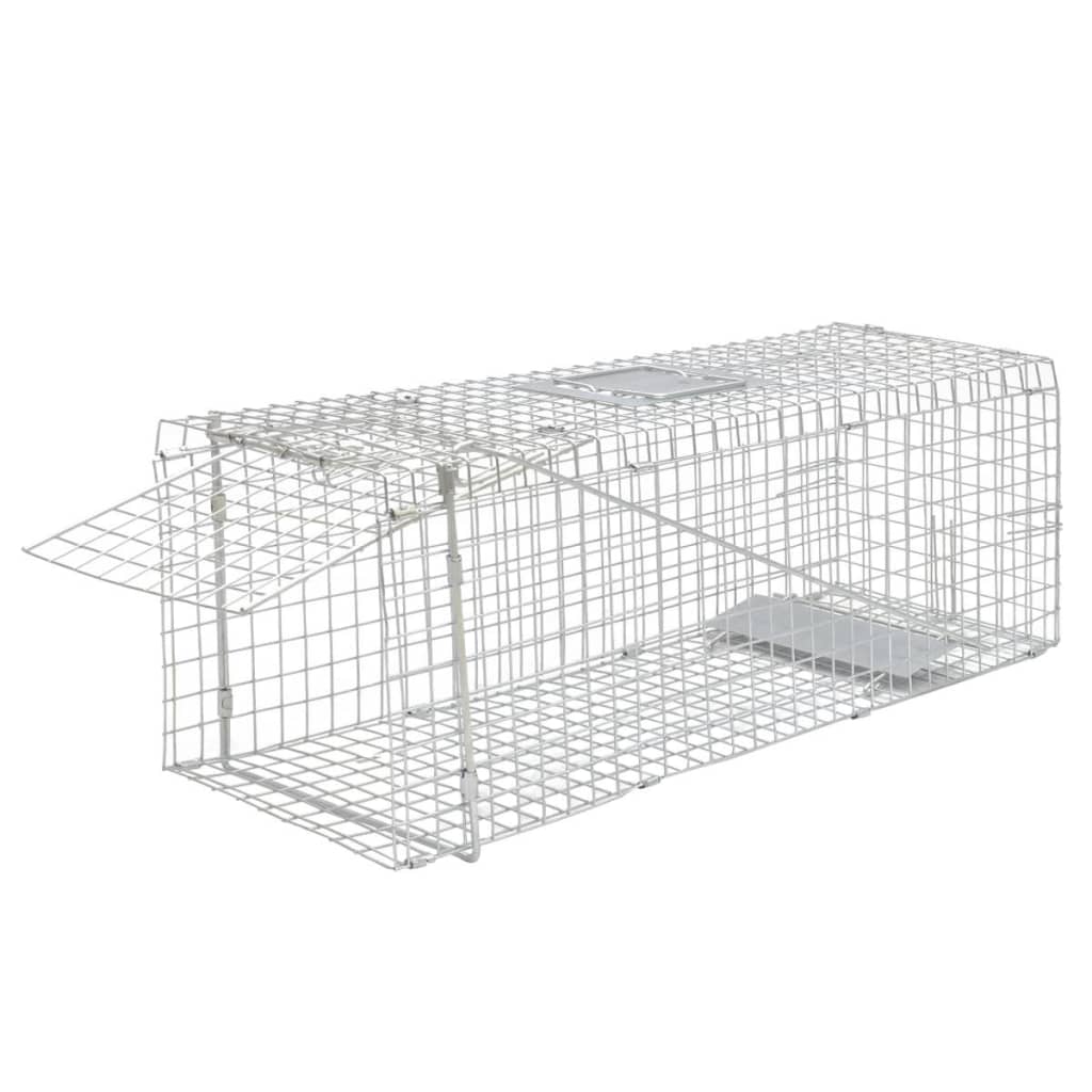 VidaXL Levendeval gegalvaniseerd 80 cm