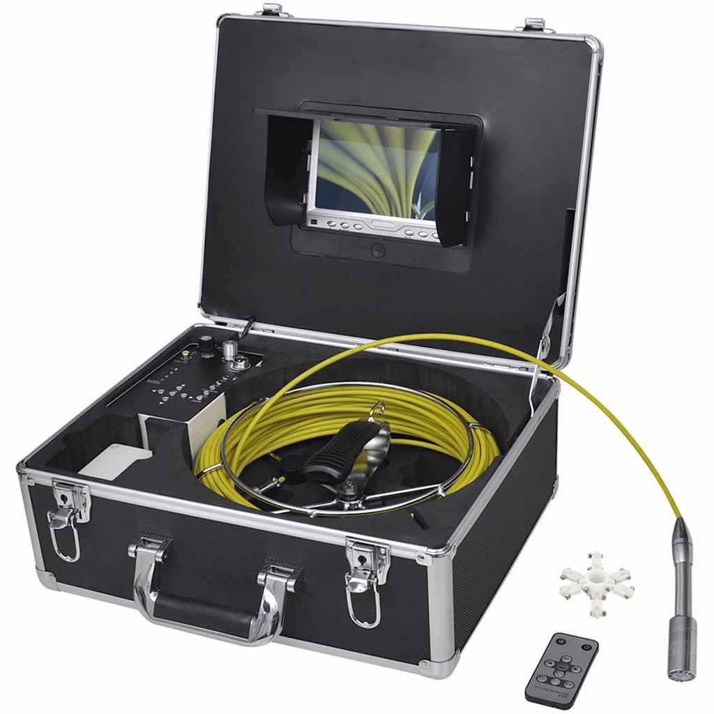 VidaXL Leidinginspectiecamera 30 m met dvr-schakelkast