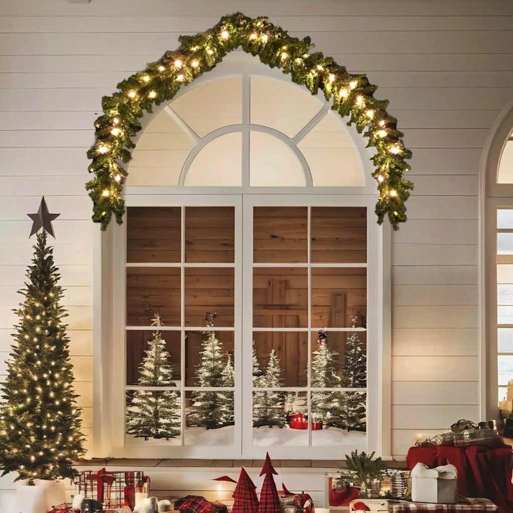 VidaXL Kerstslinger met led-lampjes 5 m