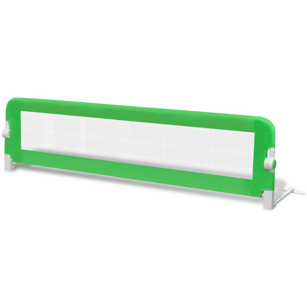 VidaXL Bedhekje peuter 150x42 cm groen
