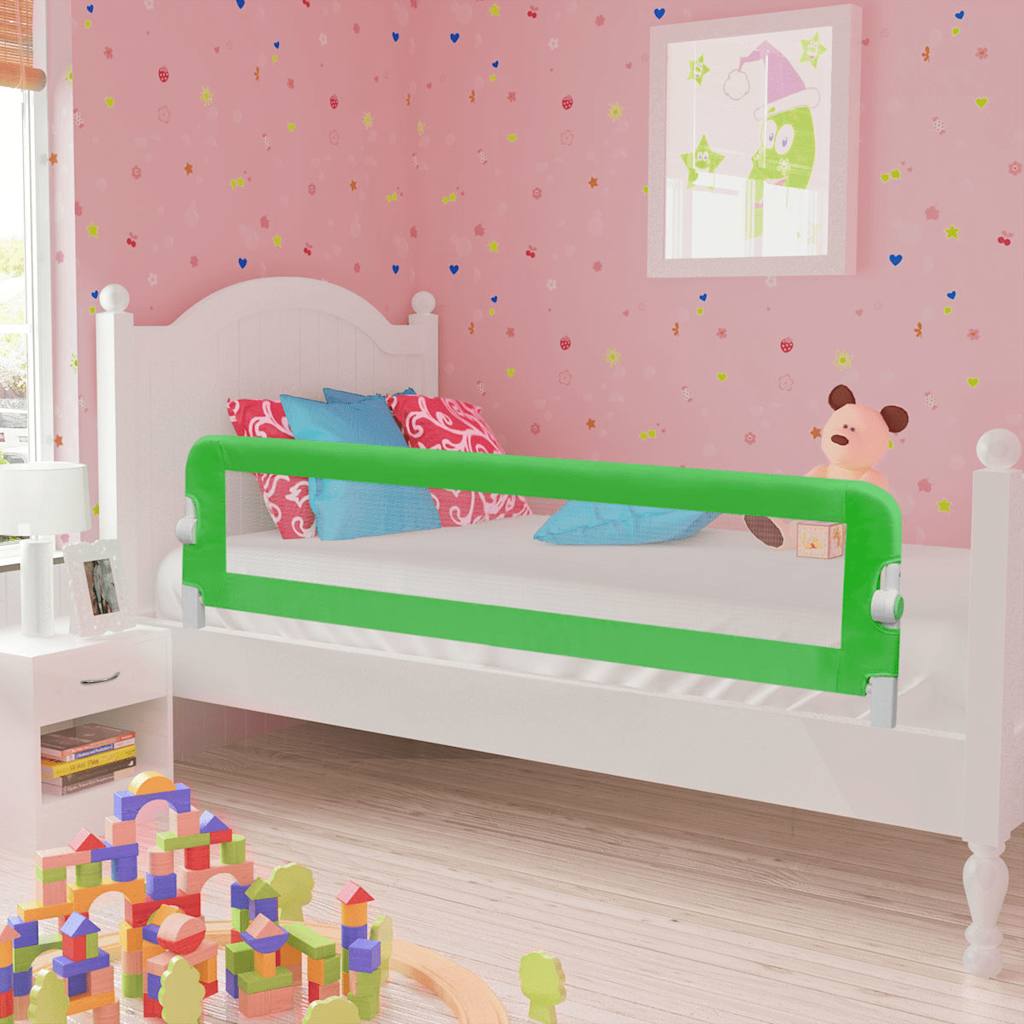 VidaXL Bedhekje peuter 150x42 cm groen