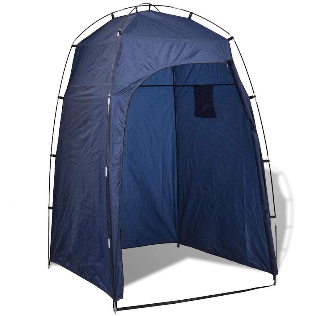 VidaXL Douche- wc- omkleedtent blauw