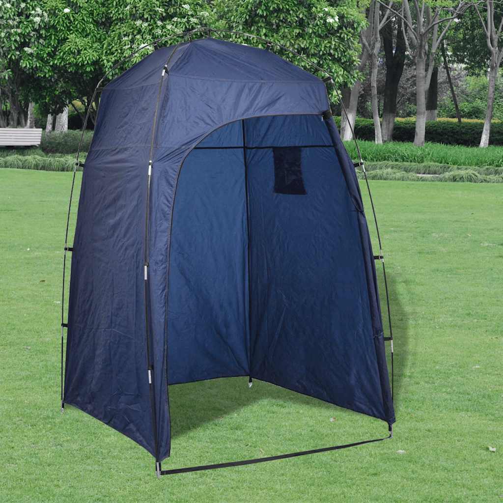 VidaXL Douche- wc- omkleedtent blauw