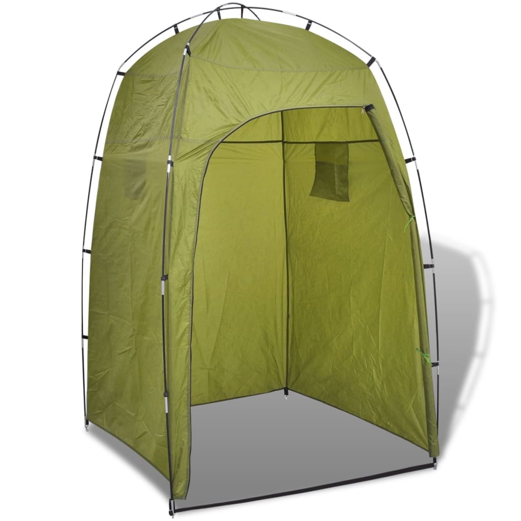 VidaXL Douche- wc- omkleedtent groen