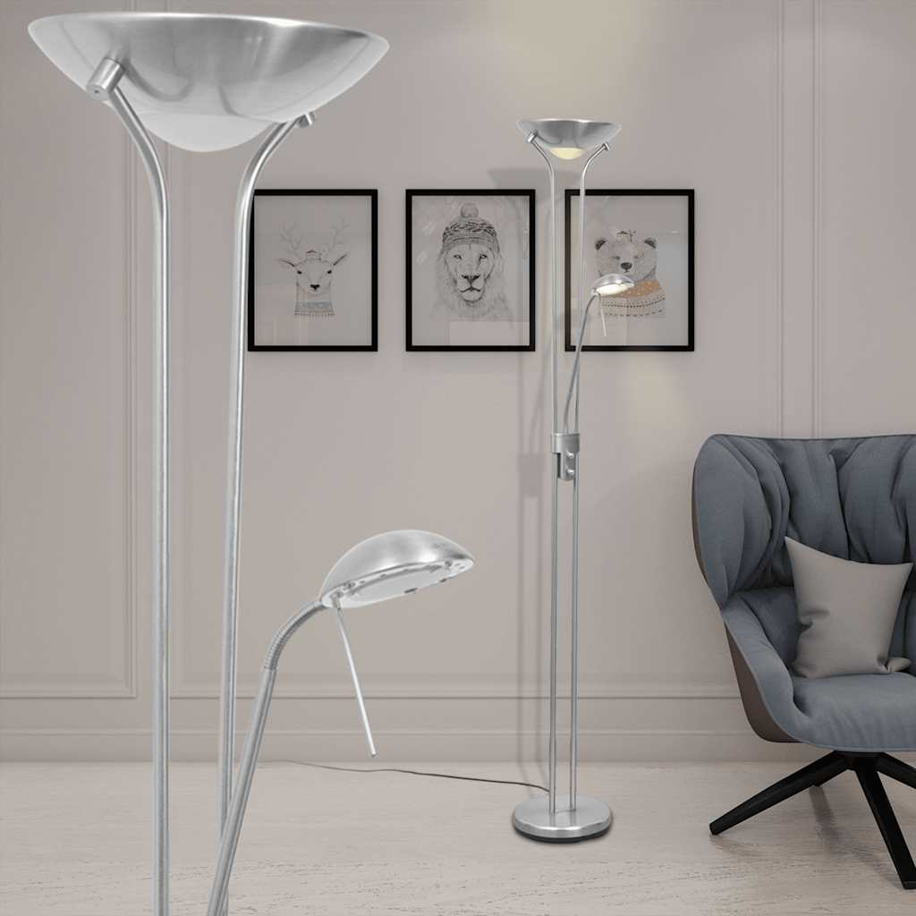 VidaXL Vloerlamp led dimbaar 23 w